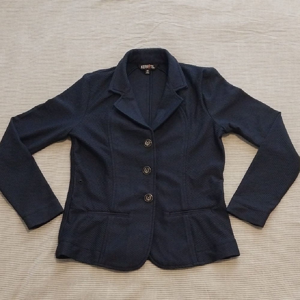 Kerrits Dark Blue Riding Blazer -Youth Medium